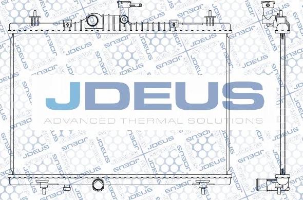 Jdeus M-023119A - Radiators, Motora dzesēšanas sistēma autodraugiem.lv