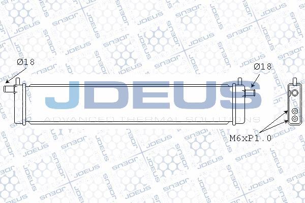 Jdeus M-078005X - Dzesētājs, Elektroauto akumulatoru baterija (EVB) autodraugiem.lv