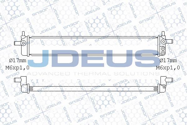 Jdeus M-078003X - Dzesētājs, Elektroauto akumulatoru baterija (EVB) autodraugiem.lv