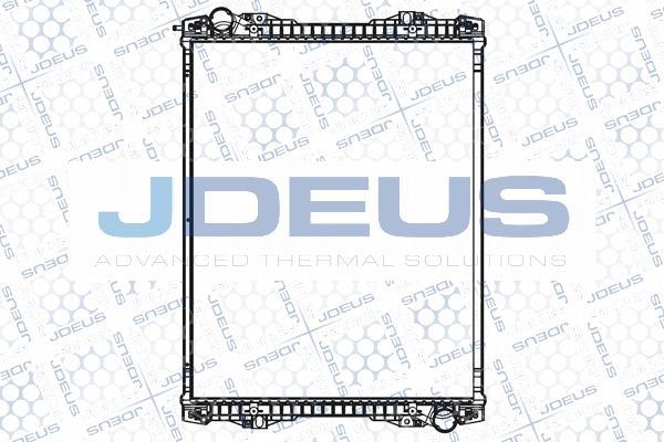 Jdeus M-1410050 - Radiators, Motora dzesēšanas sistēma autodraugiem.lv