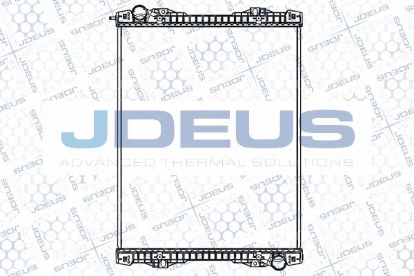 Jdeus M-141005B - Radiators, Motora dzesēšanas sistēma autodraugiem.lv