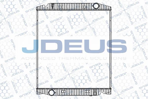 Jdeus M-1140130 - Radiators, Motora dzesēšanas sistēma autodraugiem.lv