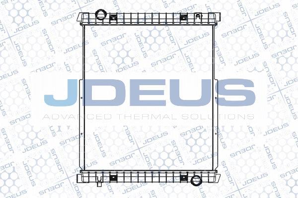 Jdeus M-1140200 - Radiators, Motora dzesēšanas sistēma autodraugiem.lv