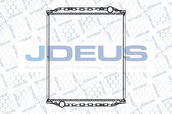 Jdeus M-1150060 - Radiators, Motora dzesēšanas sistēma autodraugiem.lv