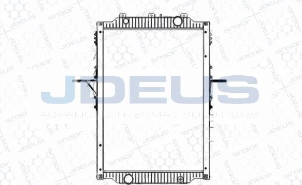 Jdeus M-1310600 - Radiators, Motora dzesēšanas sistēma autodraugiem.lv