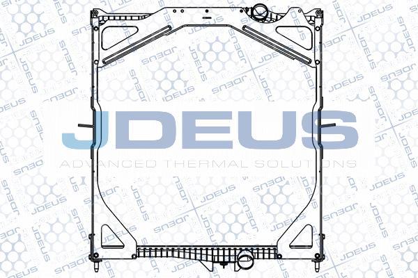 Jdeus M-131011A - Radiators, Motora dzesēšanas sistēma autodraugiem.lv