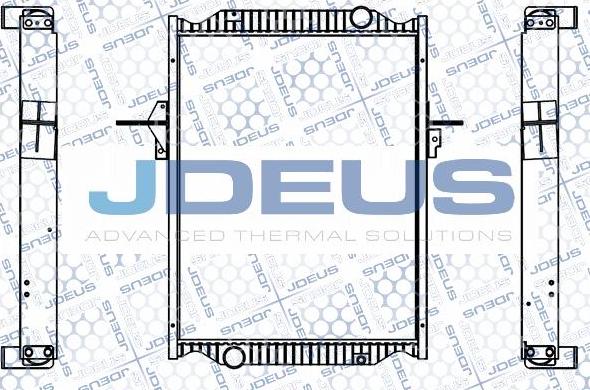 Jdeus M-1230930 - Radiators, Motora dzesēšanas sistēma autodraugiem.lv