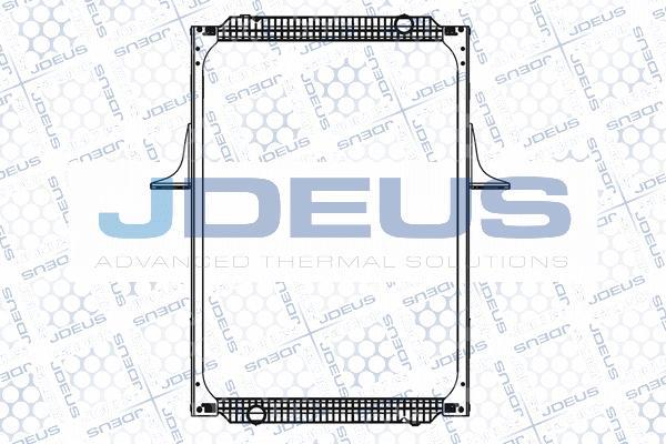 Jdeus M-1230010 - Radiators, Motora dzesēšanas sistēma autodraugiem.lv