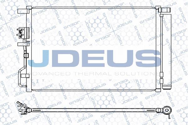 Jdeus M-7540770 - Kondensators, Gaisa kond. sistēma autodraugiem.lv