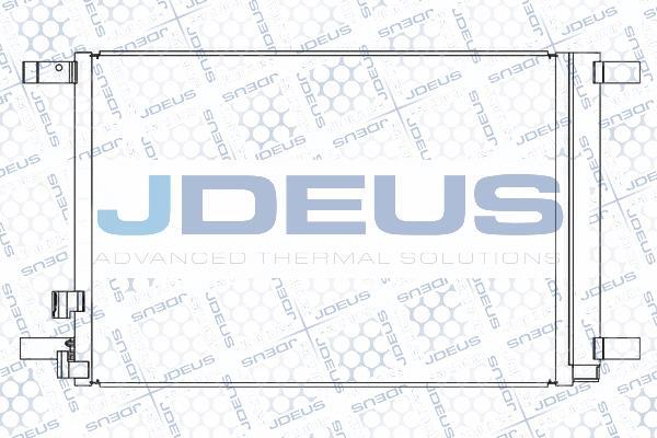 Jdeus M-7010660 - Kondensators, Gaisa kond. sistēma autodraugiem.lv