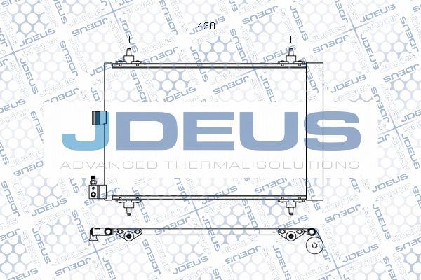 Jdeus M-7070460 - Kondensators, Gaisa kond. sistēma autodraugiem.lv