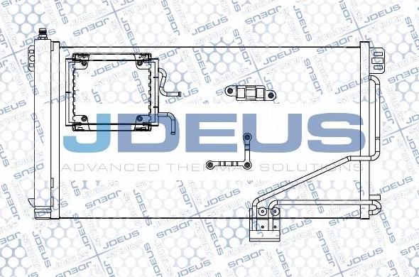 Jdeus M-7170420 - Kondensators, Gaisa kond. sistēma autodraugiem.lv