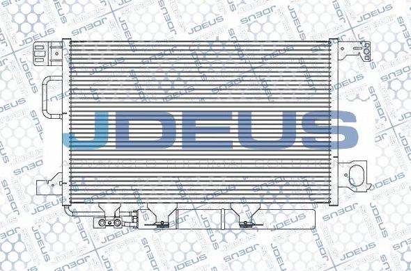 Jdeus M-7170580 - Kondensators, Gaisa kond. sistēma autodraugiem.lv