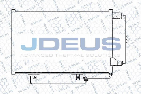 Jdeus M-7171120 - Kondensators, Gaisa kond. sistēma autodraugiem.lv