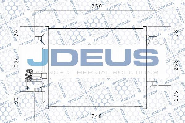 Jdeus M-7310561 - Kondensators, Gaisa kond. sistēma autodraugiem.lv