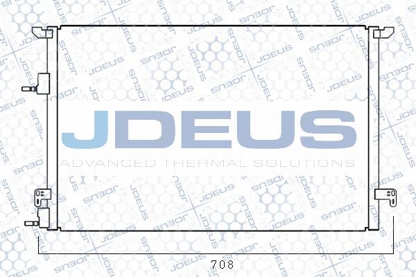 Jdeus M-7240090 - Kondensators, Gaisa kond. sistēma autodraugiem.lv