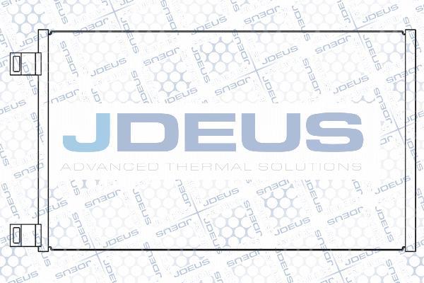 Jdeus M-7231080 - Kondensators, Gaisa kond. sistēma autodraugiem.lv