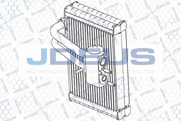 Jdeus RA9070060 - Iztvaikotājs, Gaisa kondicionēšanas sistēma autodraugiem.lv