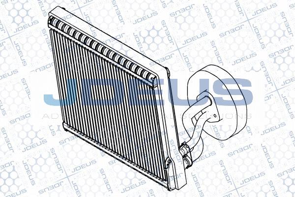 Jdeus RA9231060 - Iztvaikotājs, Gaisa kondicionēšanas sistēma autodraugiem.lv