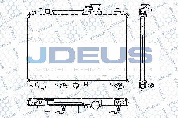 Jdeus RA0420031 - Radiators, Motora dzesēšanas sistēma autodraugiem.lv