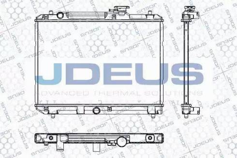 Jdeus RA0420021 - Radiators, Motora dzesēšanas sistēma autodraugiem.lv