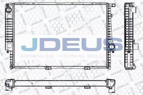 Jdeus RA0050550 - Radiators, Motora dzesēšanas sistēma autodraugiem.lv