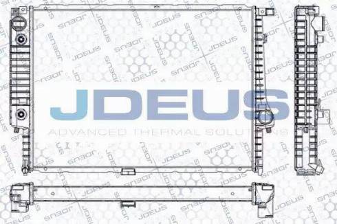 Jdeus RA0050060 - Radiators, Motora dzesēšanas sistēma autodraugiem.lv