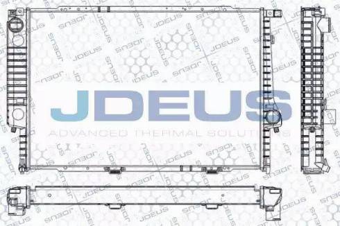 Jdeus RA0050080 - Radiators, Motora dzesēšanas sistēma autodraugiem.lv
