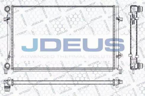 Jdeus RA0010330 - Radiators, Motora dzesēšanas sistēma autodraugiem.lv