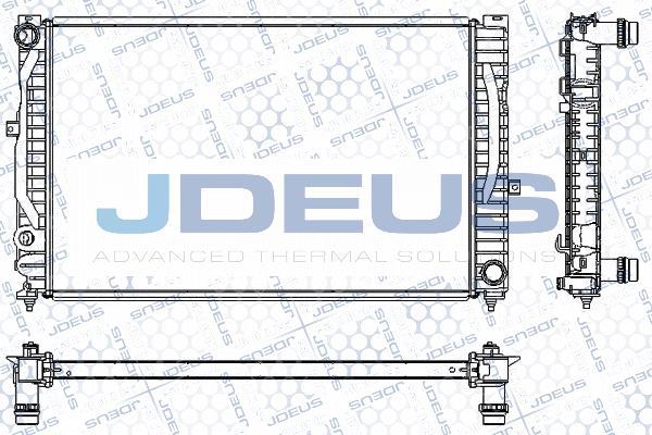 Jdeus RA0010230 - Radiators, Motora dzesēšanas sistēma autodraugiem.lv