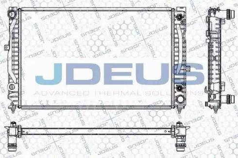 Jdeus RA0010220 - Radiators, Motora dzesēšanas sistēma autodraugiem.lv