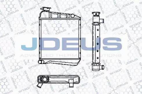 Jdeus RA0020000 - Radiators, Motora dzesēšanas sistēma autodraugiem.lv