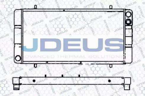 Jdeus RA0020330 - Radiators, Motora dzesēšanas sistēma autodraugiem.lv