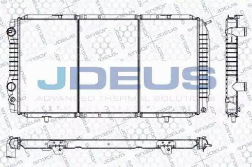 Jdeus RA0070030 - Radiators, Motora dzesēšanas sistēma autodraugiem.lv