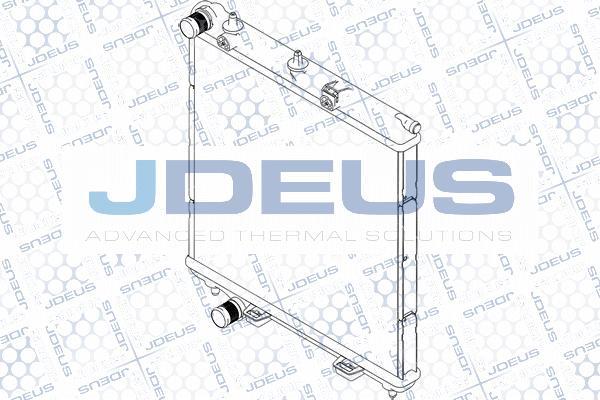 Jdeus RA0070191 - Radiators, Motora dzesēšanas sistēma autodraugiem.lv