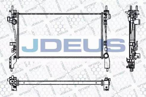 Jdeus RA0070300 - Radiators, Motora dzesēšanas sistēma autodraugiem.lv