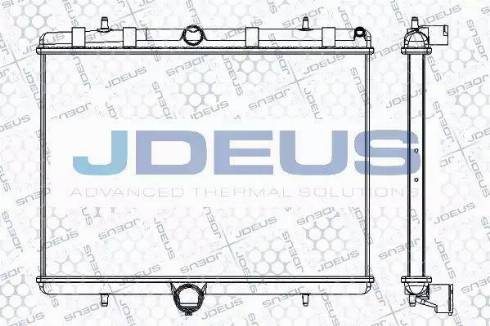 Jdeus RA0070260 - Radiators, Motora dzesēšanas sistēma autodraugiem.lv