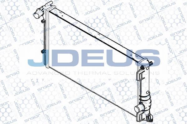 Jdeus RA0110990 - Radiators, Motora dzesēšanas sistēma autodraugiem.lv