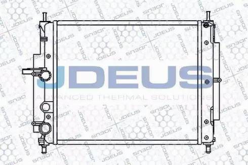 Jdeus RA0110910 - Radiators, Motora dzesēšanas sistēma autodraugiem.lv