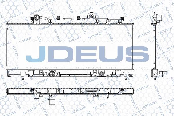 Jdeus RA0110330 - Radiators, Motora dzesēšanas sistēma autodraugiem.lv