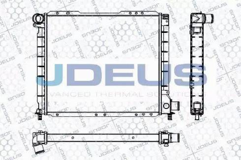 Jdeus RA0110260 - Radiators, Motora dzesēšanas sistēma autodraugiem.lv