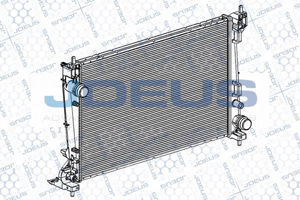 Jdeus RA0111160 - Radiators, Motora dzesēšanas sistēma autodraugiem.lv