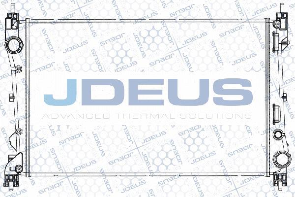 Jdeus RA0111320 - Radiators, Motora dzesēšanas sistēma autodraugiem.lv