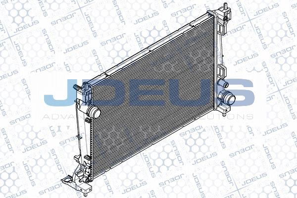 Jdeus RA0111260 - Radiators, Motora dzesēšanas sistēma autodraugiem.lv