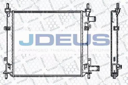 Jdeus RA0120970 - Radiators, Motora dzesēšanas sistēma autodraugiem.lv