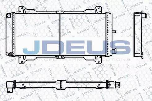 Jdeus RA0120030 - Radiators, Motora dzesēšanas sistēma autodraugiem.lv