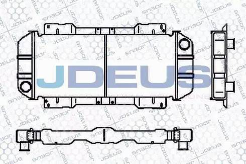 Jdeus RA0120331 - Radiators, Motora dzesēšanas sistēma autodraugiem.lv