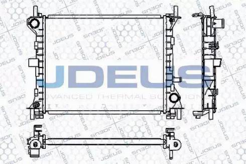 Jdeus RA0121040 - Radiators, Motora dzesēšanas sistēma autodraugiem.lv