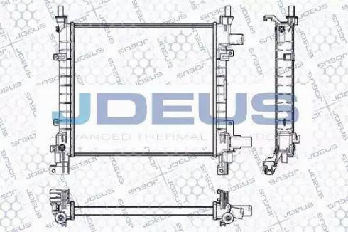 Jdeus RA0121001 - Radiators, Motora dzesēšanas sistēma autodraugiem.lv