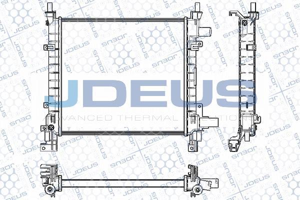 Jdeus RA0121002 - Radiators, Motora dzesēšanas sistēma autodraugiem.lv